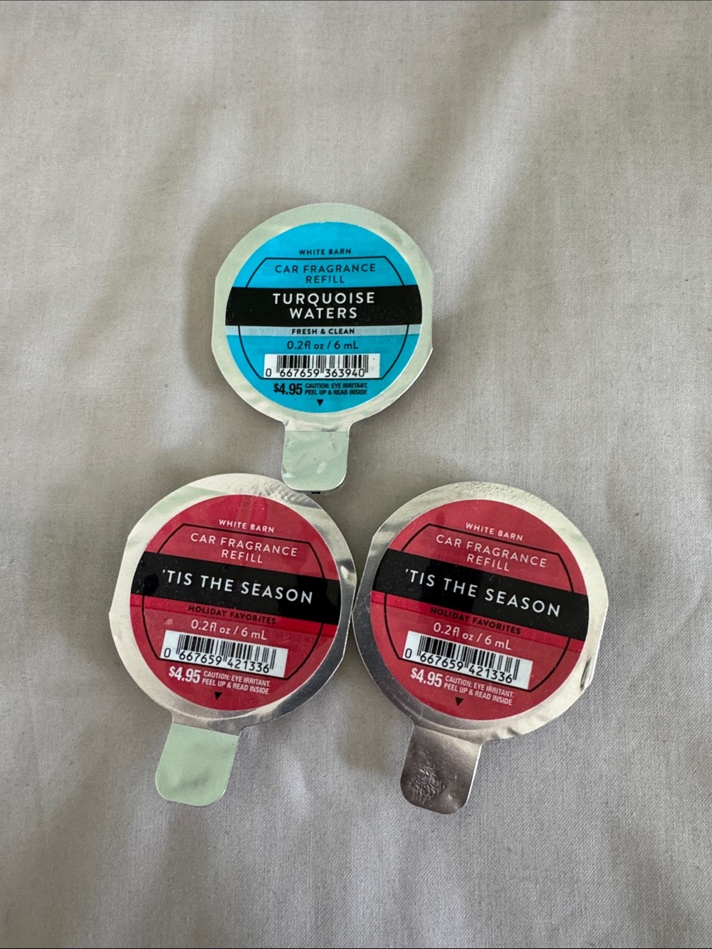 White Barn Car Fragrance Refills